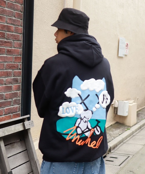 【AFYF】　ビックシルエットパーカー AFYF パーカー 「AFYF」GILDAN BODYSOUVENIR HOODED SW2