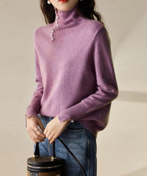 MAISON DE THERESE（メゾン ド テレーズ） ニット セーター ハイネック