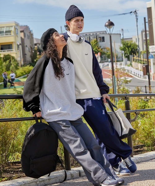 HECT トレーナー スウェット 「HECT」Big Raglan Sleeve Sweatshirt