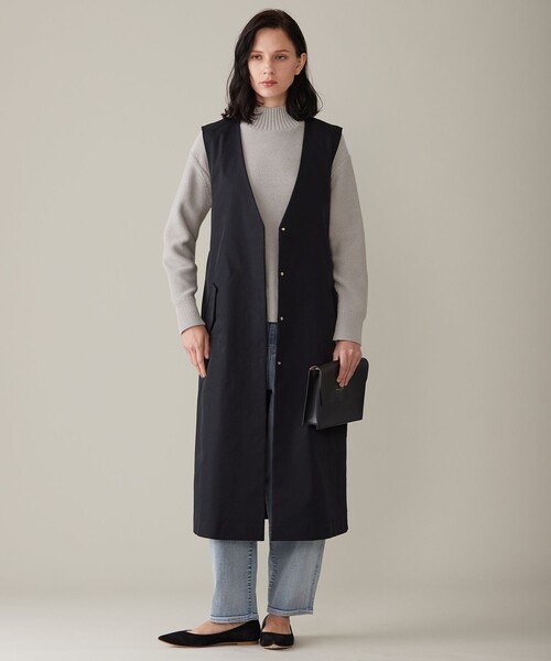 GRENFELL◇トレンチコート/36/コットン/BEG/無地 80's〜90's 