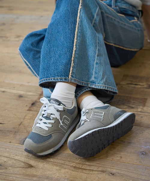 スニーカー moz(モズ) mロゴ レースアップスニーカー レディース | moz | 13