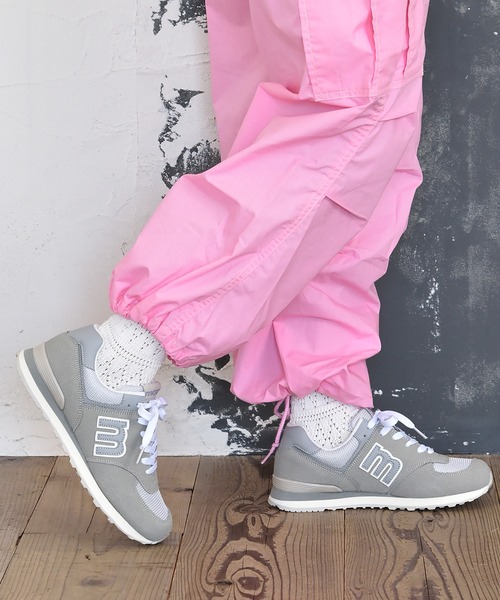 スニーカー moz(モズ) mロゴ レースアップスニーカー レディース | moz | 09