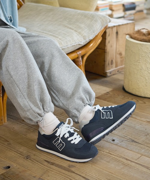 スニーカー moz(モズ) mロゴ レースアップスニーカー レディース | moz | 19