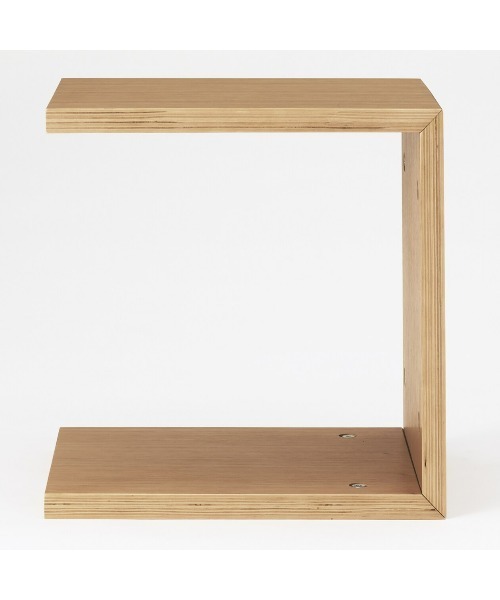 【在庫処分】無印良品 コの字の家具 幅35×奥行30×高さ35cm 積層合板 オ 無印良品（MUJI） 家具 コの字の家具 積層合板 オーク材 幅35cm 幅
