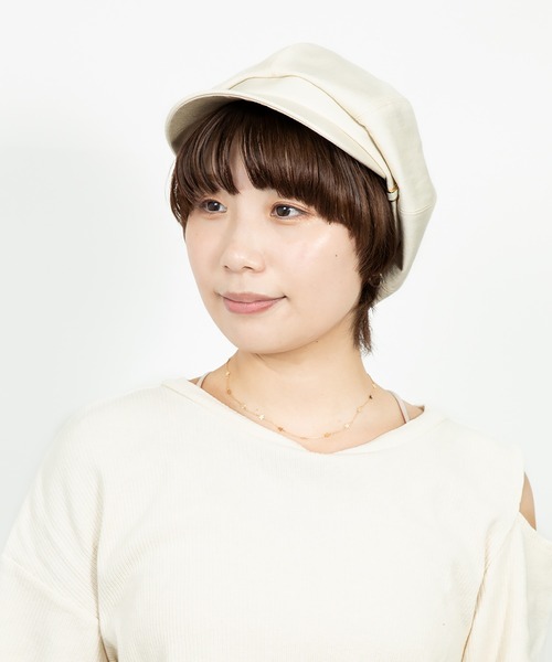 CA4LA 帽子 キャスケット MINI CLY TA TWILL レディース