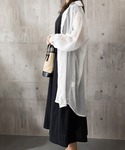 ワンピース リネン風ワンピース レディース 春夏半袖の詳細画像5