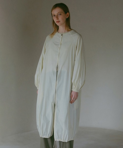 コート アウター WIDE SHEER COAT レディース