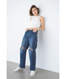 パンツ Lee x ALEXIA STAM Relax Corduroy Pants Lee x ALEXIA STAM] Baggy Denim Pants | ALEXIA STAM