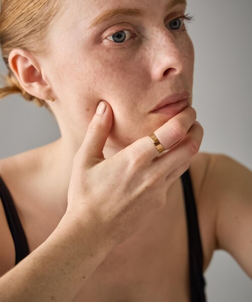 ete bijoux 指輪 リング 「ルーセント」 K18YG デミボールド