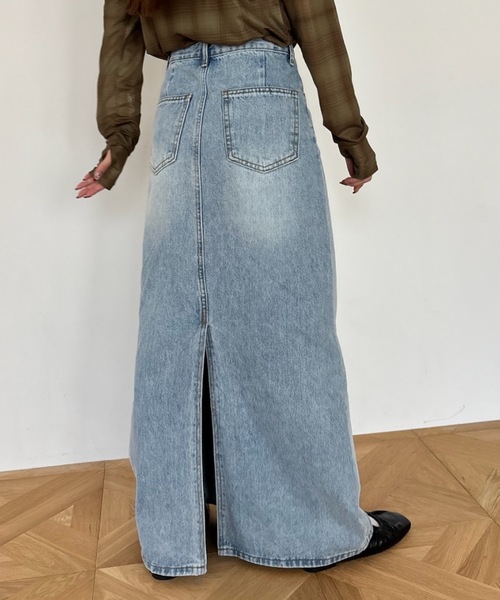 Birthday room デニムスカート デニムロングスカート / denim long