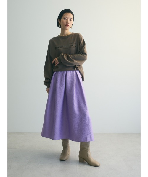 armonia（ファッション） スカート armonia.ジャガードタックスカート  