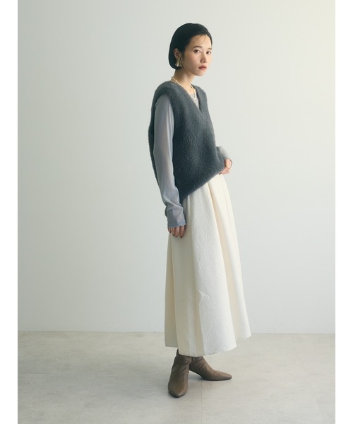 armonia（ファッション） スカート armonia.ジャガードタックスカート  