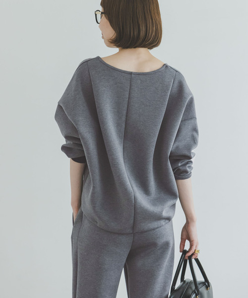 超美品】noble「＆」RITAリタ ボンディングスウェットプルオーバー