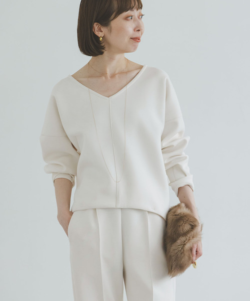 超美品】noble「＆」RITAリタ ボンディングスウェットプルオーバー