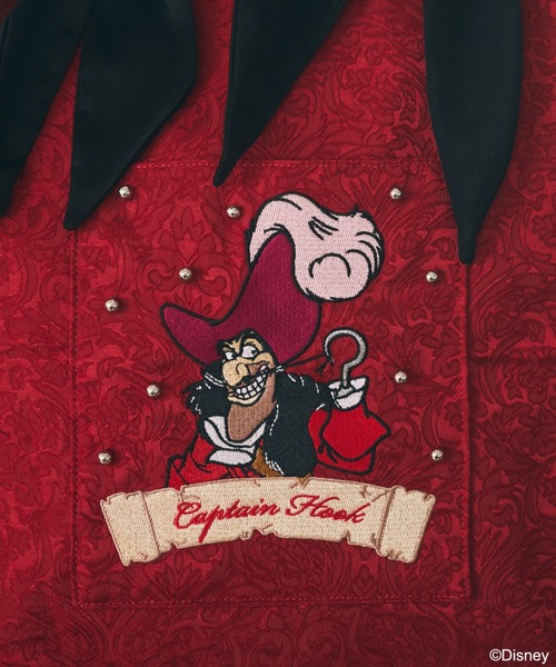 Disney（ディズニー） トートバッグ フック船長/リボントートバッグ