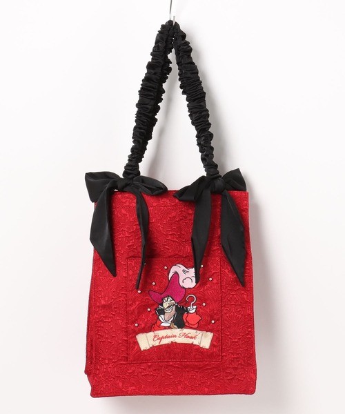 Disney（ディズニー） トートバッグ フック船長/リボントートバッグ