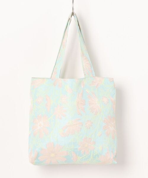 ストライプと花柄のトートバッグ♡ LACーVERT トートバッグ 花柄トートバッグアソート レディース メンズ