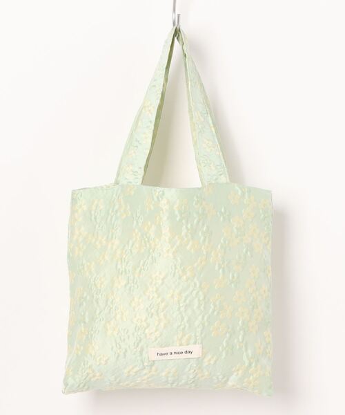 新品未使用小花トートバッグバック pot and tea - 野原の小花のミニバッグ - バッグ - トートバッグ