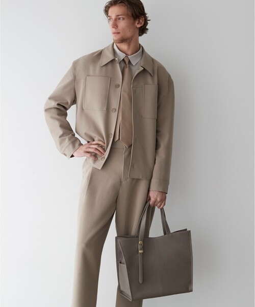 【美品】TOFF&LOADSTONEメンズトートバッグ TOFF&LOADSTONE トートバッグ ライゼ フィヨルドゴート（M） メンズ