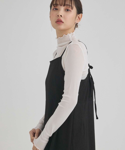 tシャツ シアーハイネックプルオーバー レディース fifth tシャツ シアーハイネックプルオーバー レディース
