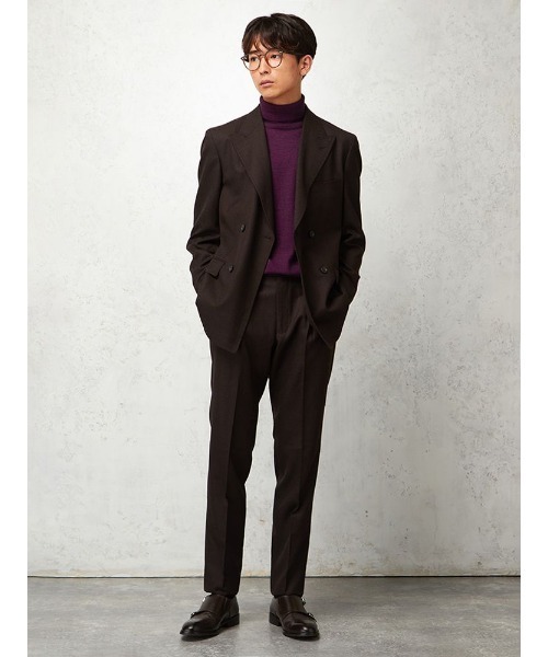 TRANS CONTINENTS（トランスコンチネンツ） スラックス ウール