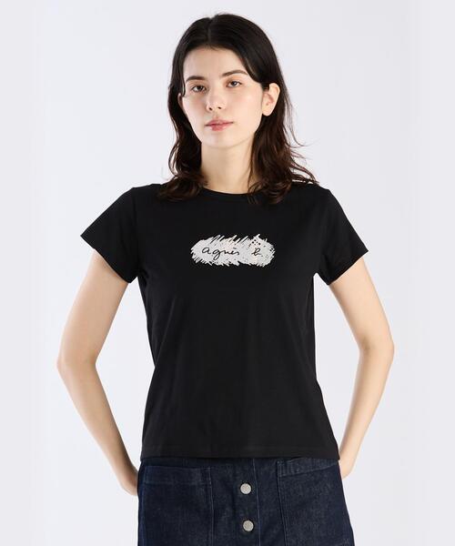 tシャツ SES2 TS BRANDO Tシャツ レディース agnes b. tシャツ SES2 TS BRANDO Tシャツ レディース