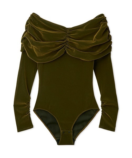 [新品タグ付き未着用] 【LILY BROWN Lingerie】オフショル LILY BROWN tシャツ 「LILY Lingerie」カップインオフショルダー