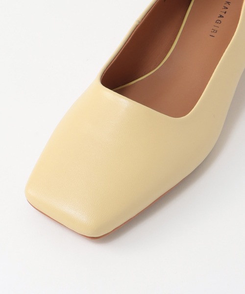 Chiaki Katagiri（チアキカタギリ） パンプス キッドレザー 丸ヒール