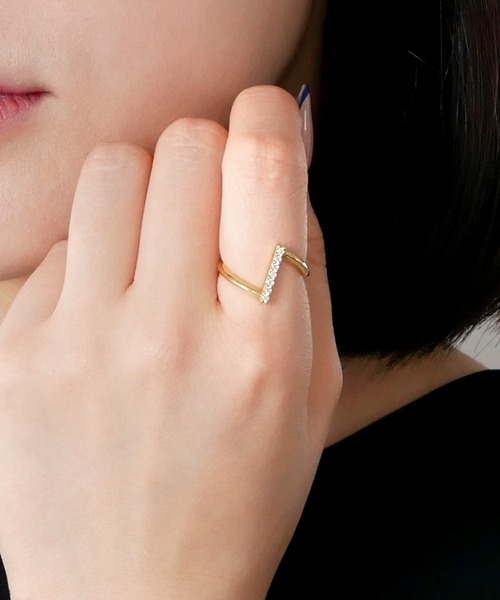 【VA VENDOME AOYAMA 】キュービックジルコニア リング va vendome aoyama｜(W)キュービックジルコニア リング