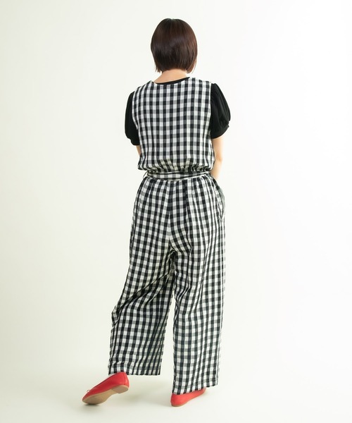 Dot and Stripes CHILD WOMEN 麻のサロペット Dot and Stripes CHILD WOMEN 麻のサロペット - メルカリ