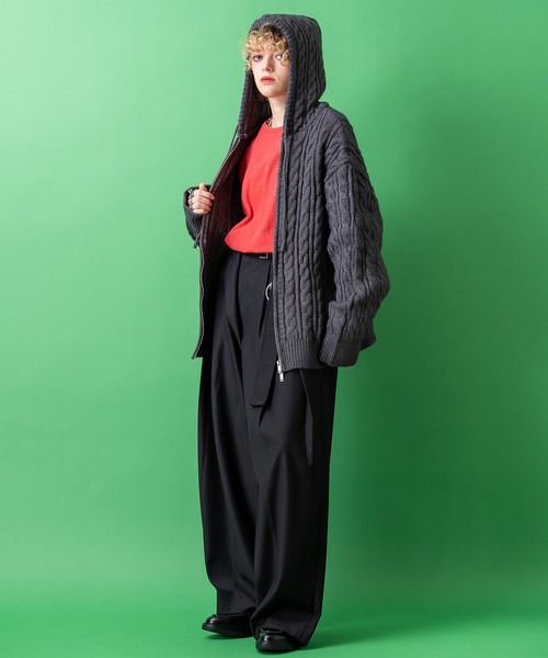 ankoROCK パーカー a.p.o.v. -ankoROCK's select- ミックス編み