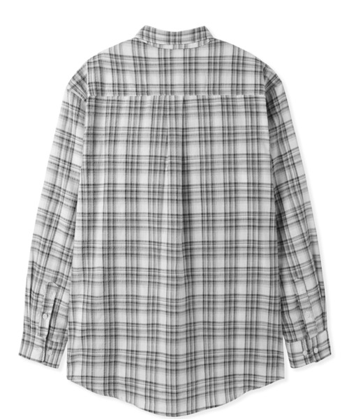 ブラウス シャツ 「OY/オーワイ」 DUAL POCKET CHECK SHIRT/デュアルポケットチェックシャツ レディース メンズ OY ブラウス シャツ 「OY/オーワイ」 DUAL POCKET CHECK SHIRT