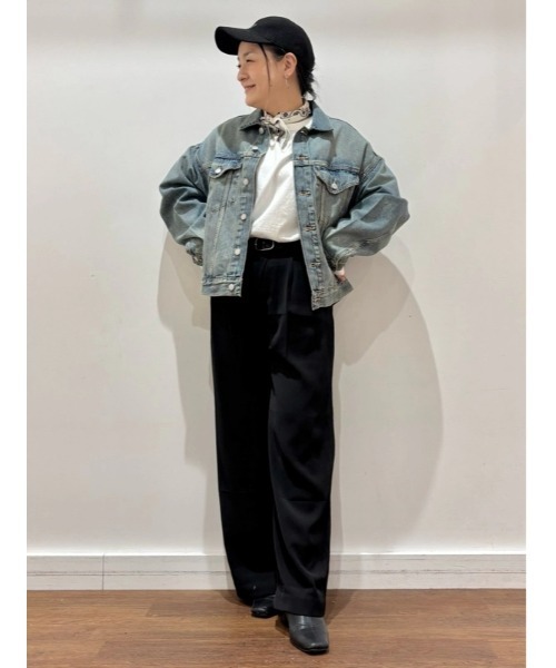 GAP デニムジャケット gジャン オーバーサイズ アイコンデニム