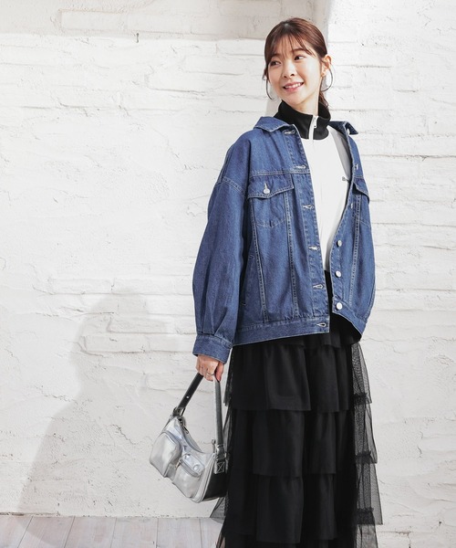 Honeys（ハニーズ） デニムジャケット gジャン ゆるGジャン