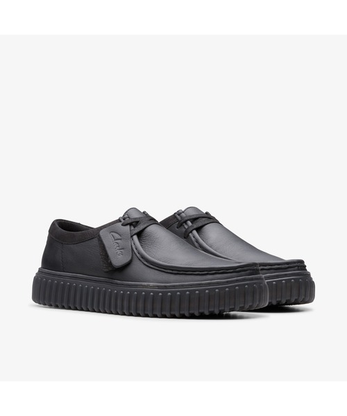 Clarks デッキシューズ Torhill Lo / トーヒルロー（ブラック