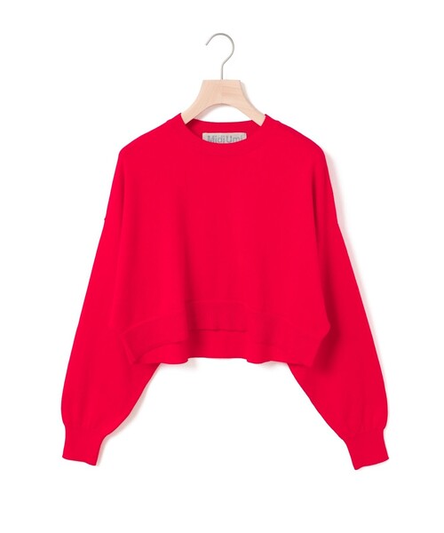 ニット セーター MidiUmi ショートニットプルオーバー レディース