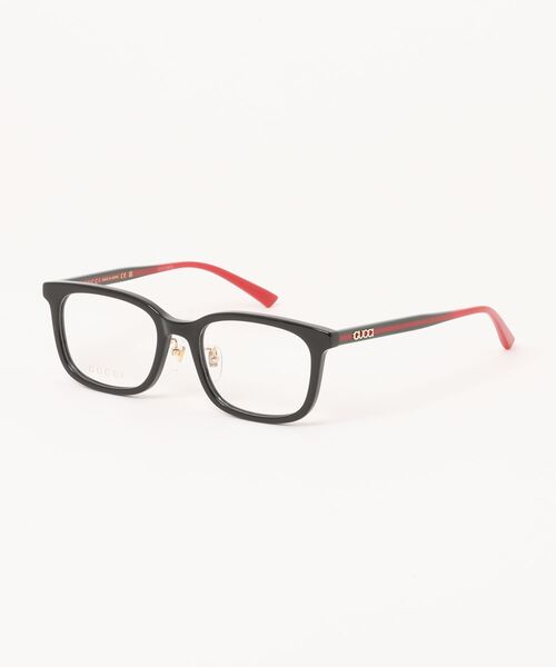 伊達メガネ メガネ 眼鏡 「GUCCI/グッチ」スクエア メガネ GG1873OK 001 レディース メンズ