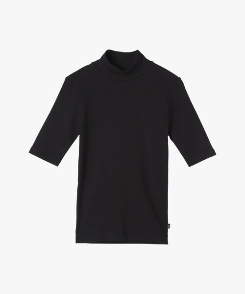 tシャツ オーガニックコットン 半袖 ハイネックTシャツ ”Vian” レディース
