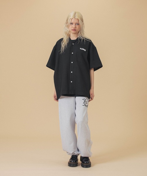 XLARGE（エクストラ ラージ） シャツ DRAWING OG S/S SHIRT メンズ