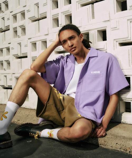 XLARGE（エクストラ ラージ） シャツ 半袖 DRAWING OG S/S SHIRT
