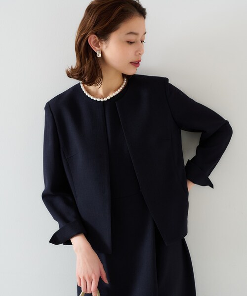 UNTITLED（アンタイトル） ジャケット ノーカラージャケット