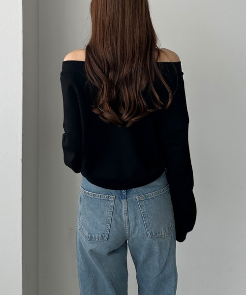 [Louere] тренировочный cut and sewn MEDIUM черный женский 