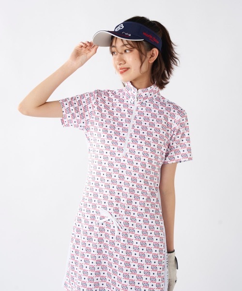 FILA & marie claire &kolumレディースゴルフワンピース FILA GOLF ワンピース 「FILA GOLF/フィラゴルフ」レディース