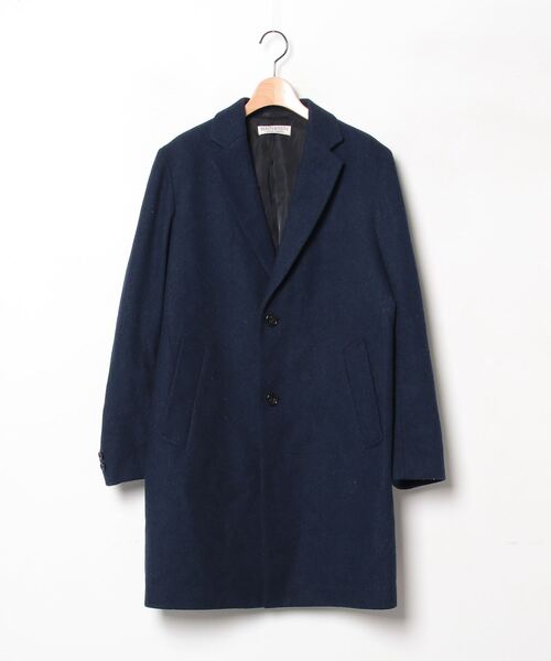 UNITED ARROWS（ユナイテッドアローズ）　チェスターコート　ブルー　M UNITED ARROWS（ユナイテッドアローズ） チェスターコート ブルー M