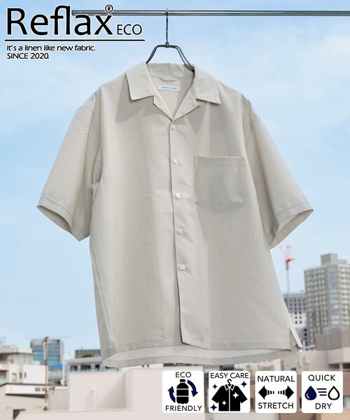 creative drug store オープンカラーシャツ　Lサイズ FREAK'S STORE シャツ FREAK'S STORE/フリークスストア Reflax