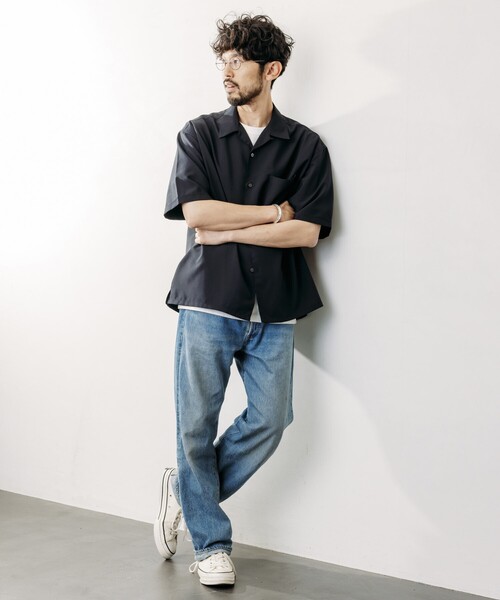 creative drug store オープンカラーシャツ　Lサイズ FREAK'S STORE シャツ FREAK'S STORE/フリークスストア Reflax
