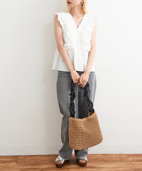 SETUP7 ショルダーバッグ バッグ 「SETUP7」フリルショルダー