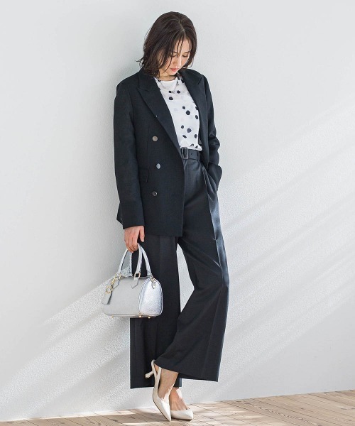 LAUTREAMONT（ロートレアモン） ブラウス シャツ ランダムドット