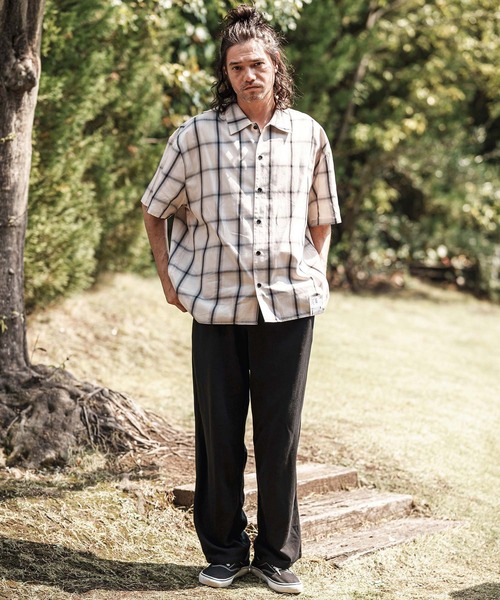 CAMBIO（カンビオ） ワイドパンツ パンツ mp13596- Linen Rayon Wide