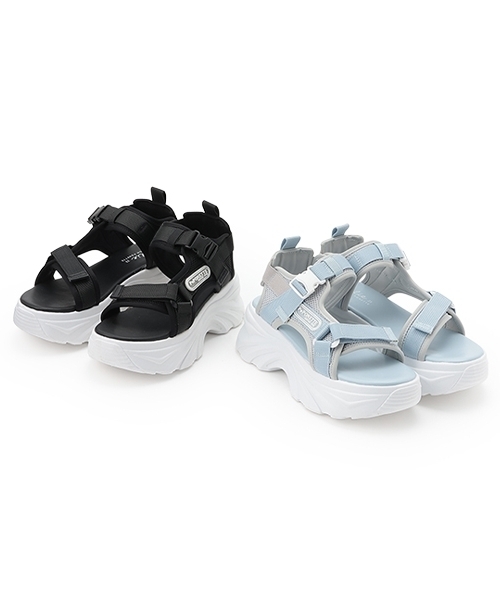 pom ponette junior サンダル 厚底スポーツサンダル キッズ 子供
